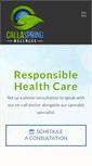 Mobile Screenshot of callaspringwellness.com